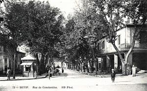 2928- Setif - Rue de Constantine - 1913